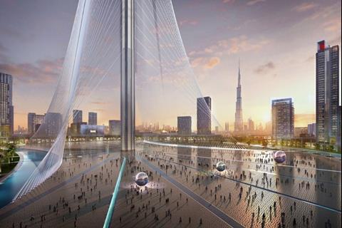 The Tower at Dubai Creek, by Santiago Clatrava Valls